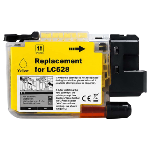 Brother LC528Y Yellow printerpatron 53ml – LC-528 Y – alternativ