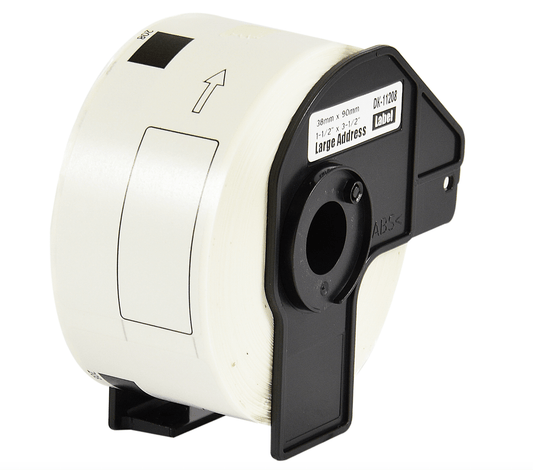 Brother DK11208 adresseetiketter – 38 x 90mm – Kompatibel – DK11208, 400 stk