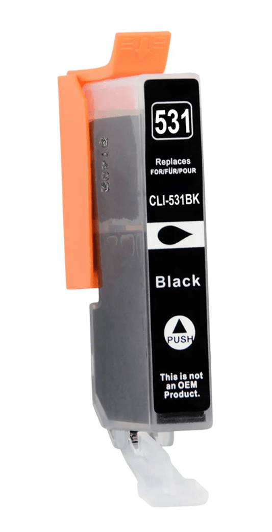 Canon CLI-531BK sort printerpatron 13ml – alternativ – 6118C001