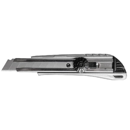 Hobbykniv Kraftig Aluminium håndtag - Bladet 100 x 18 mm