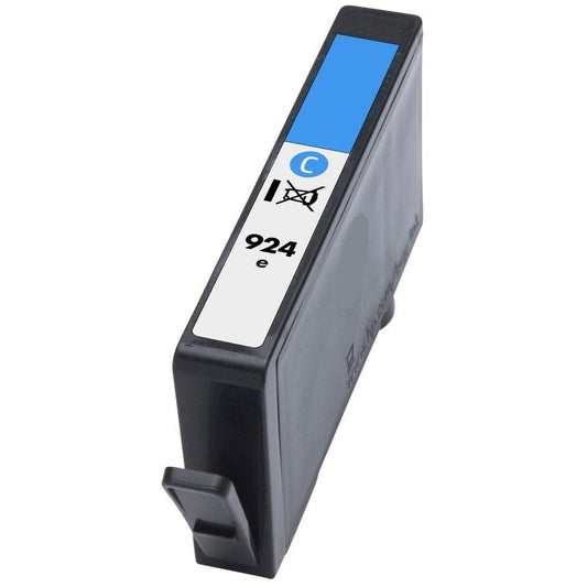 HP 924e cyan printerpatron 12 ml – 4K0U7NE – alternativ