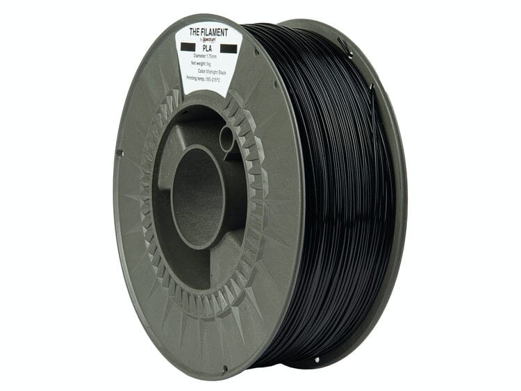 The Filament - PLA - Midnight Black - 1.75mm - 1kg