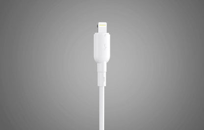 USB til Lightning kabel - Hvid - 1 meter - 3A