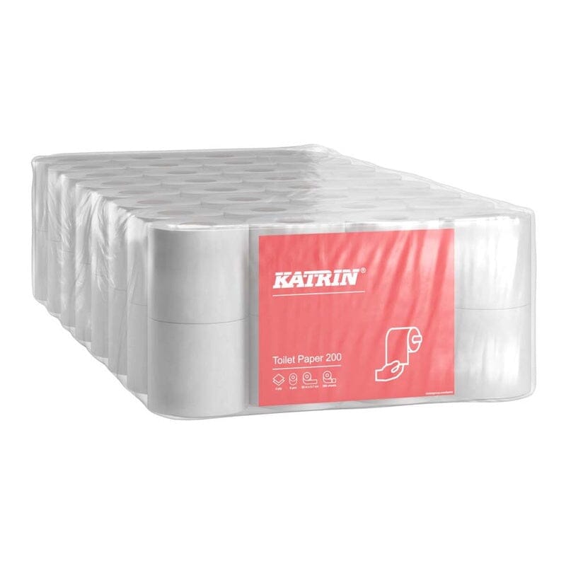 WC Papir Katrin 181402 Classic 200 2 lag 200 ark - 64 toiletruller